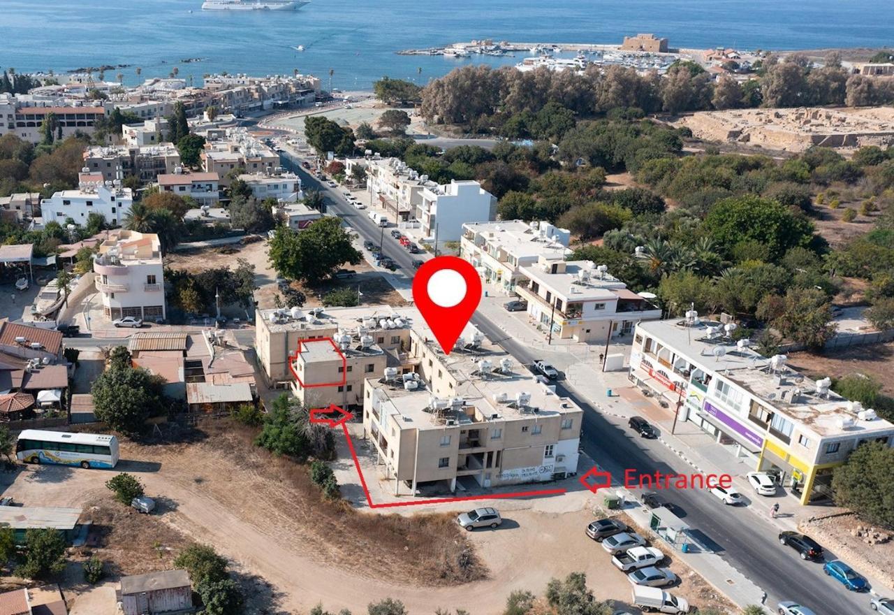 Lovely Ap In The Center Of Kato Paphos Exteriör bild